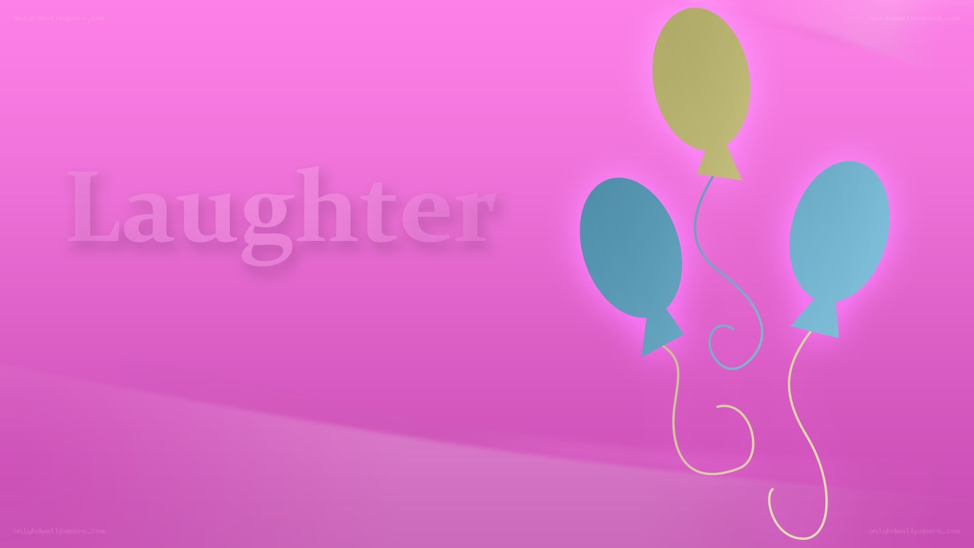 Laughter with balloons