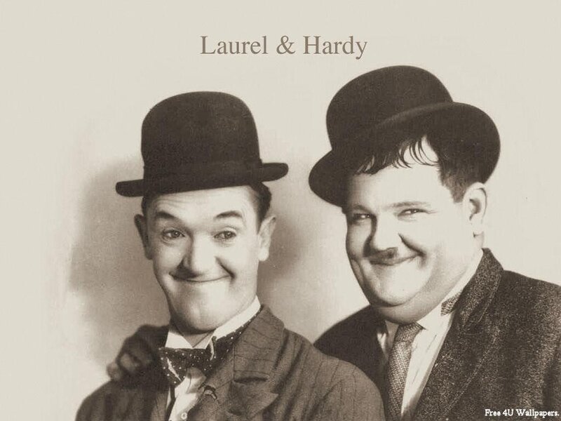 Laurel and Hardy — Black