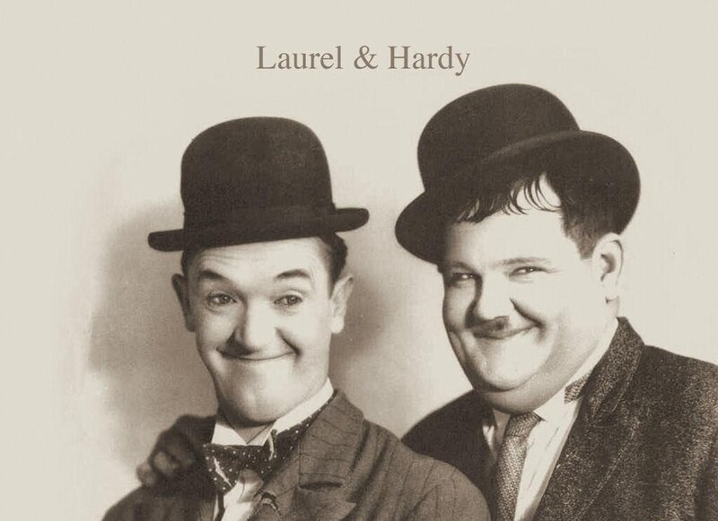 Laurel and Hardy