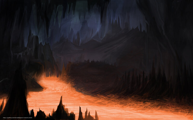 lava cave landscape