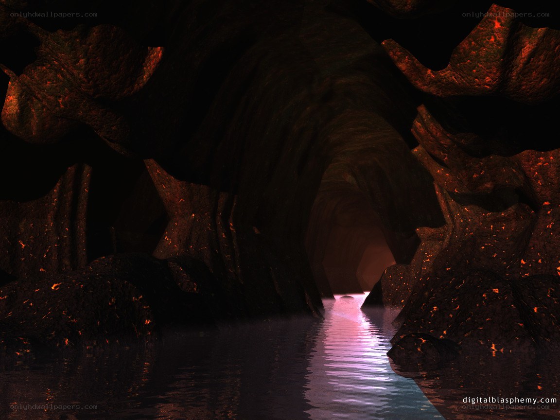 lava cave tunnel