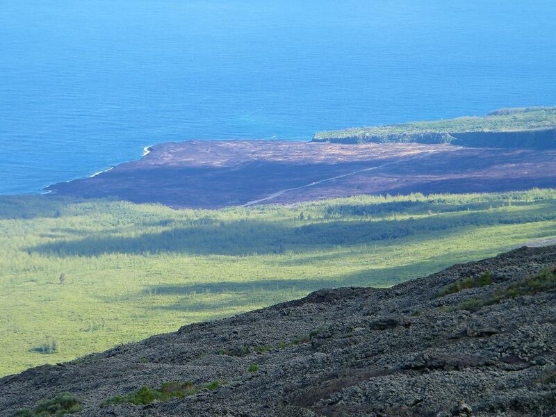 Lava Field by Ocean