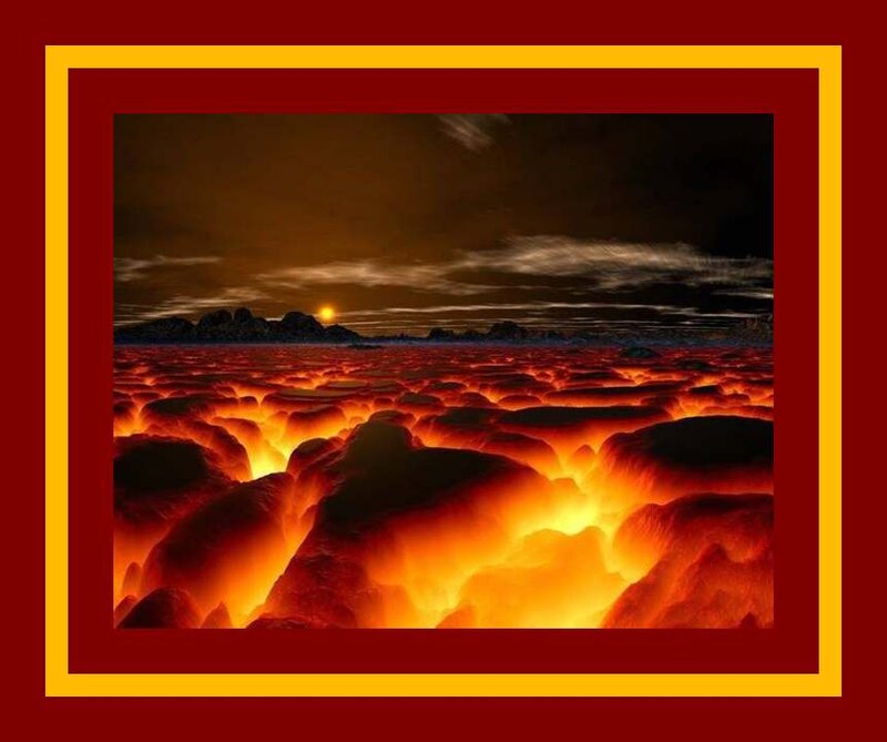 Lava Field Landscape