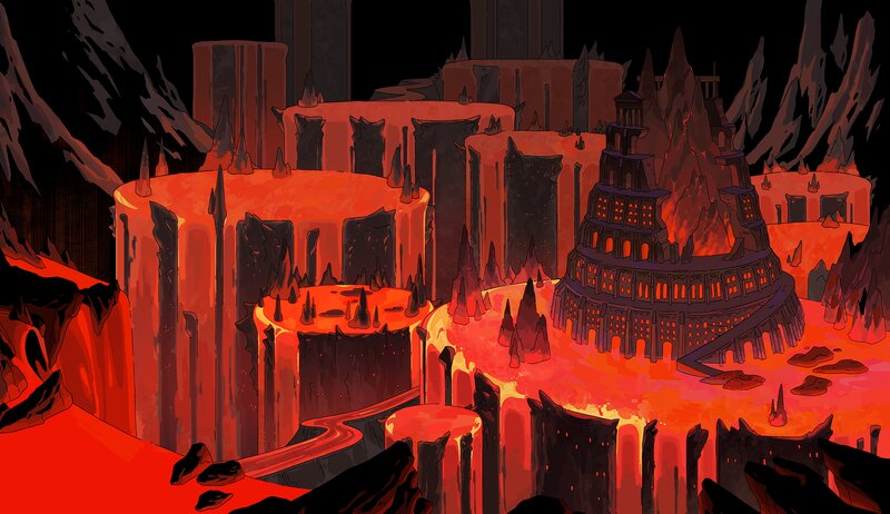Lava-filled Fortress