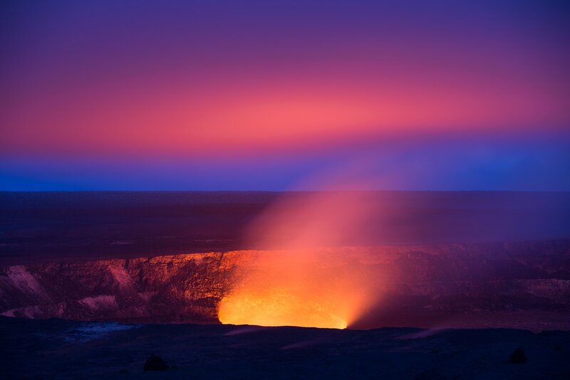 Lava Flow at Crater