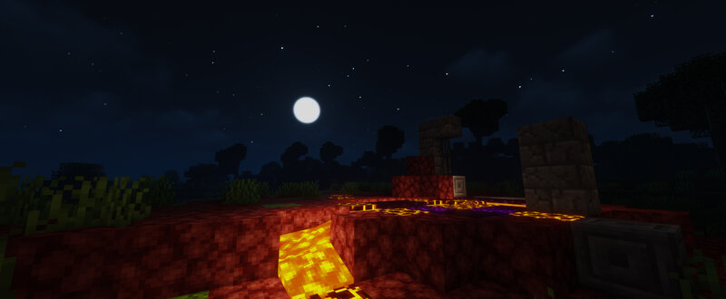 Lava Flow in Nether