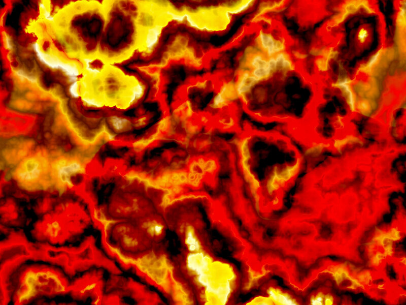 Lava Flow Patterns
