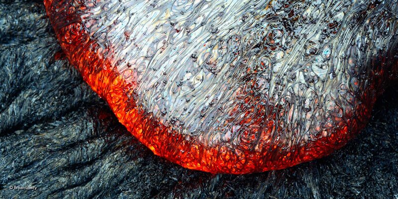 Lava Flow Surface — Red