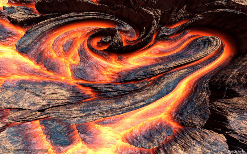 Lava Flow Swirl