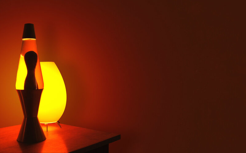 Lava lamp and table lamp