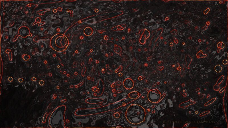 lava-like abstract pattern