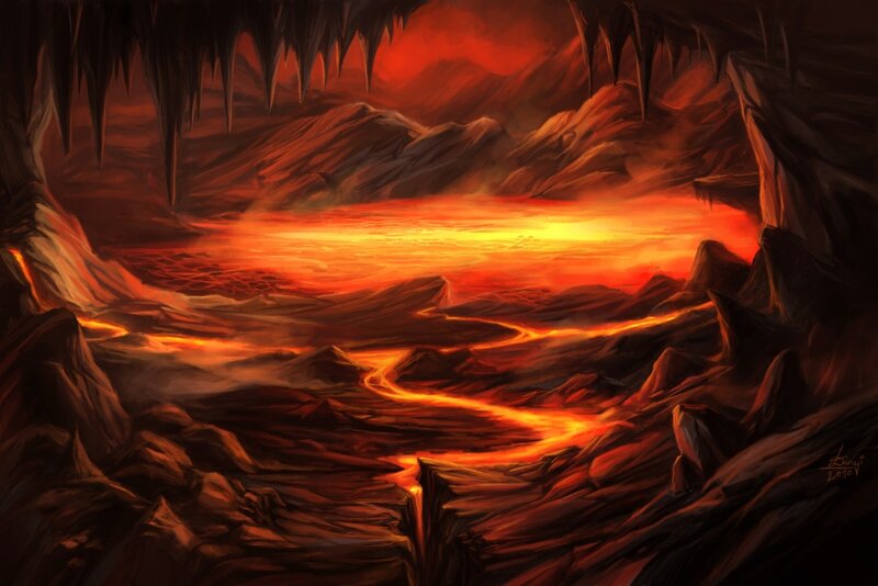 Lava River in Cave
