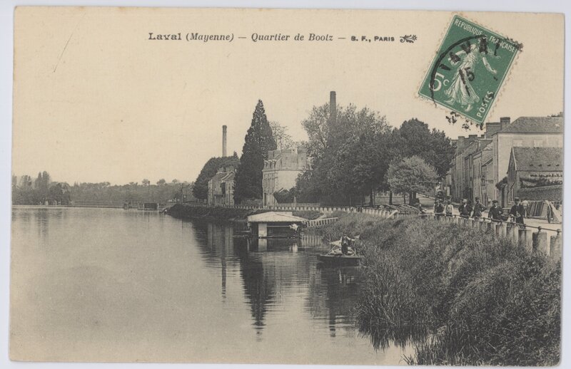 Laval Mayenne postcard
