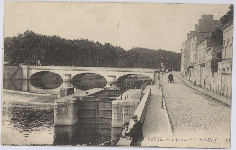 Laval: The Lock and New Bridge