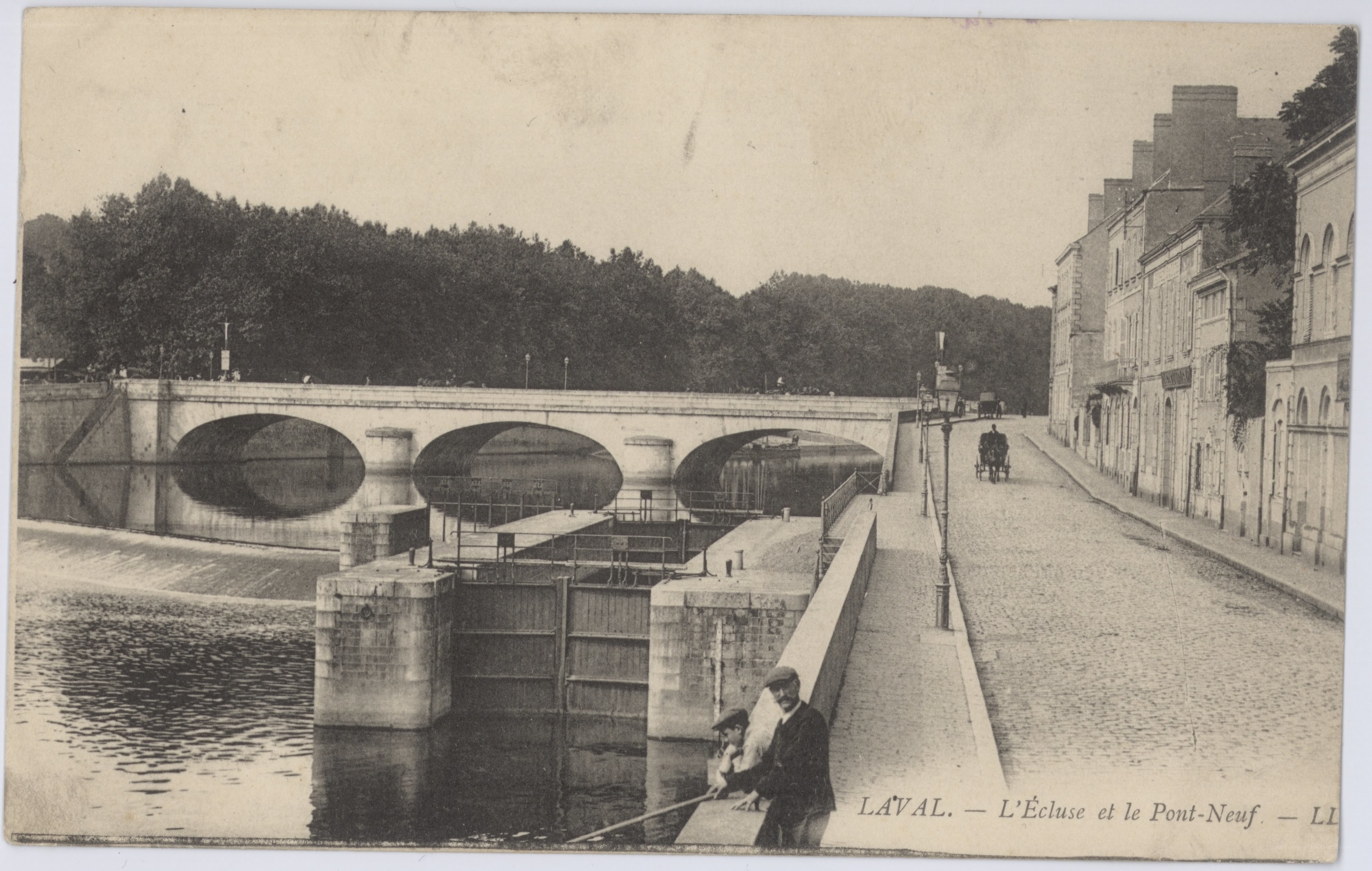 Laval: The Lock and New Bridge