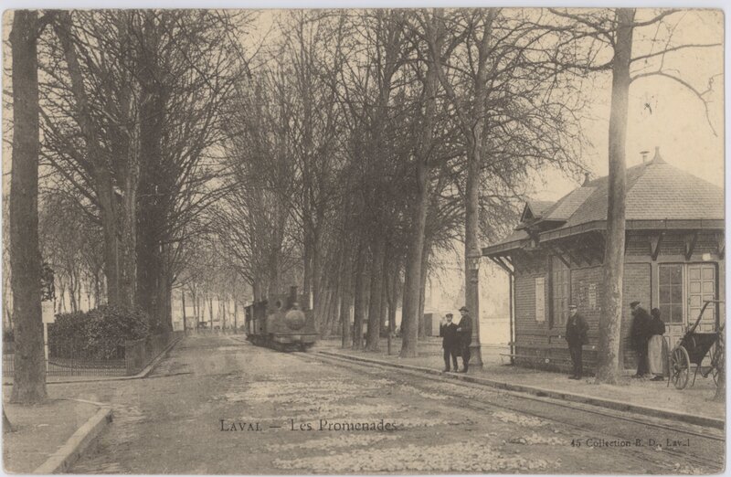 Laval train station scene