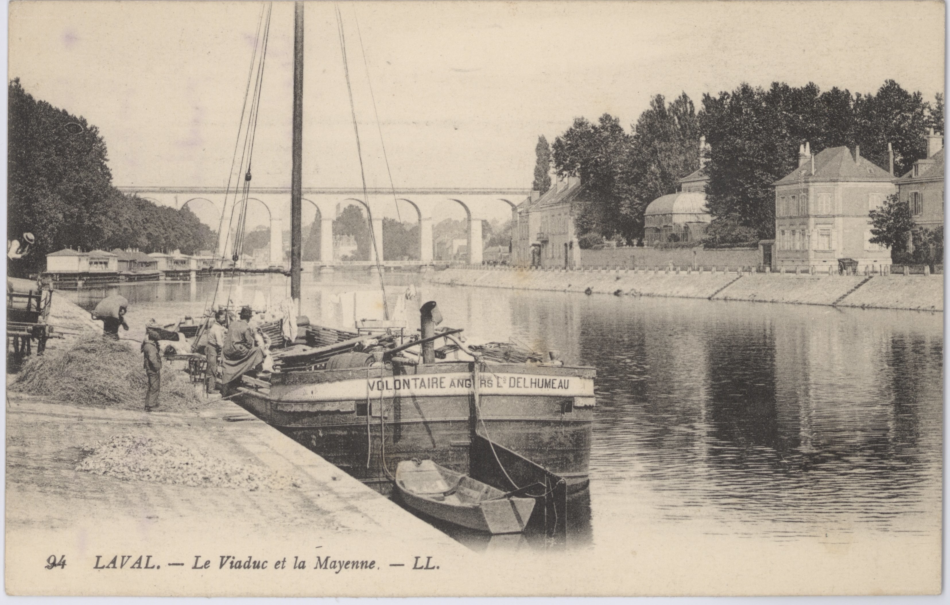 Laval Viaduct and Mayenne River