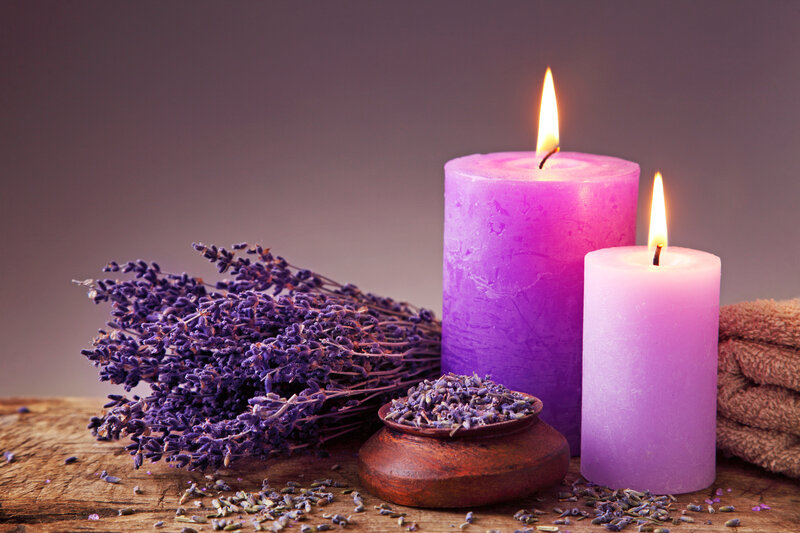 Lavender and Candles