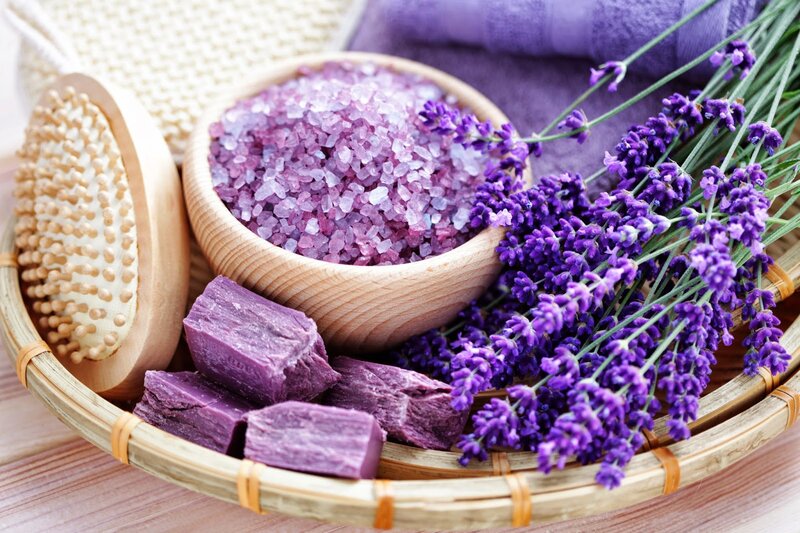 Lavender Bath Products — Purple, Calm, Photograph, Lavender Flowers