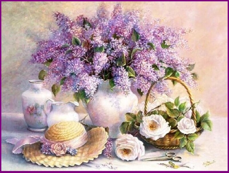Lavender Bouquet and Flowers