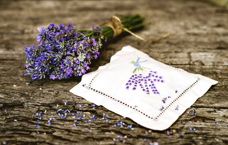 Lavender Bouquet and Sachet