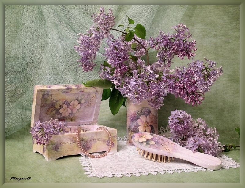 Lavender Flowers and Accessories