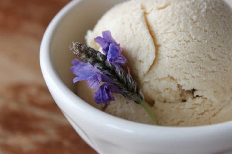 Lavender Ice Cream