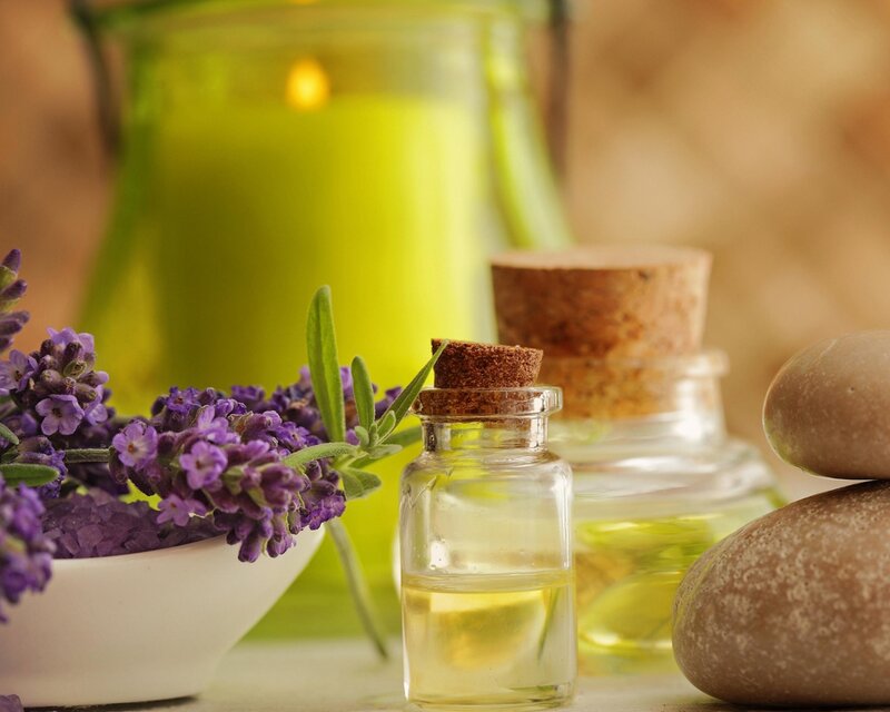 Lavender Oil Bottles