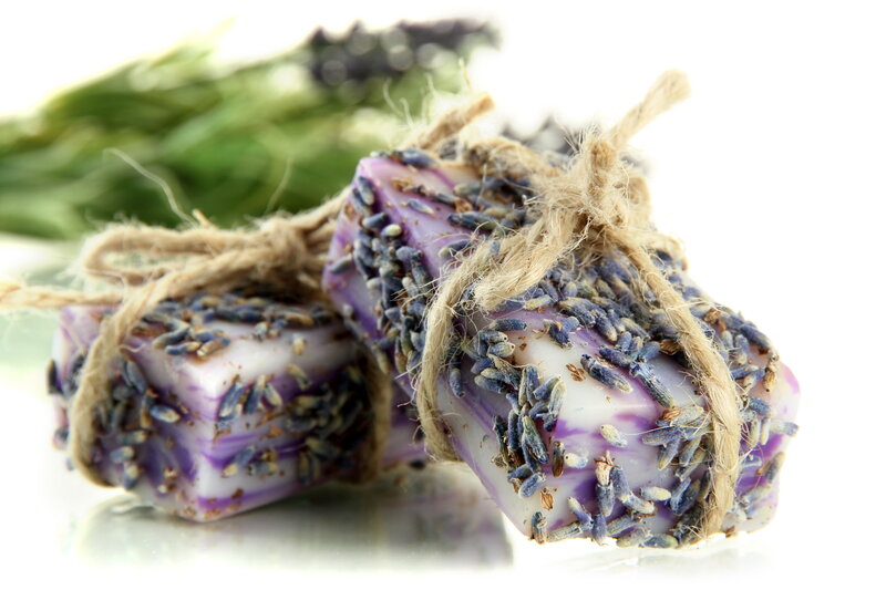 Lavender Soap Bars — Purple, Calm