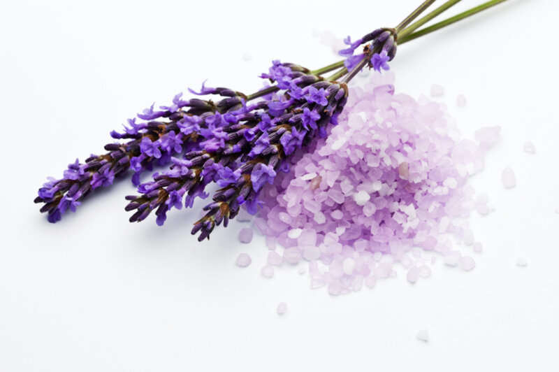 Lavender Sprigs and Salt
