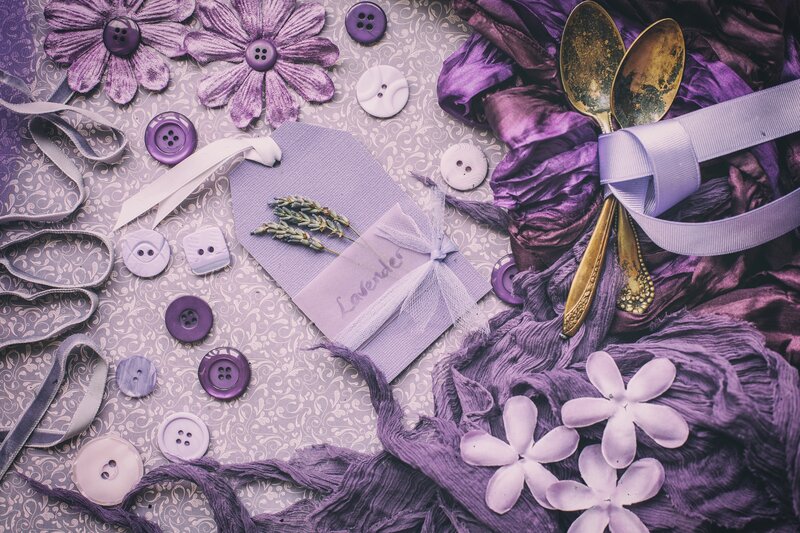 Lavender-themed Craft Items