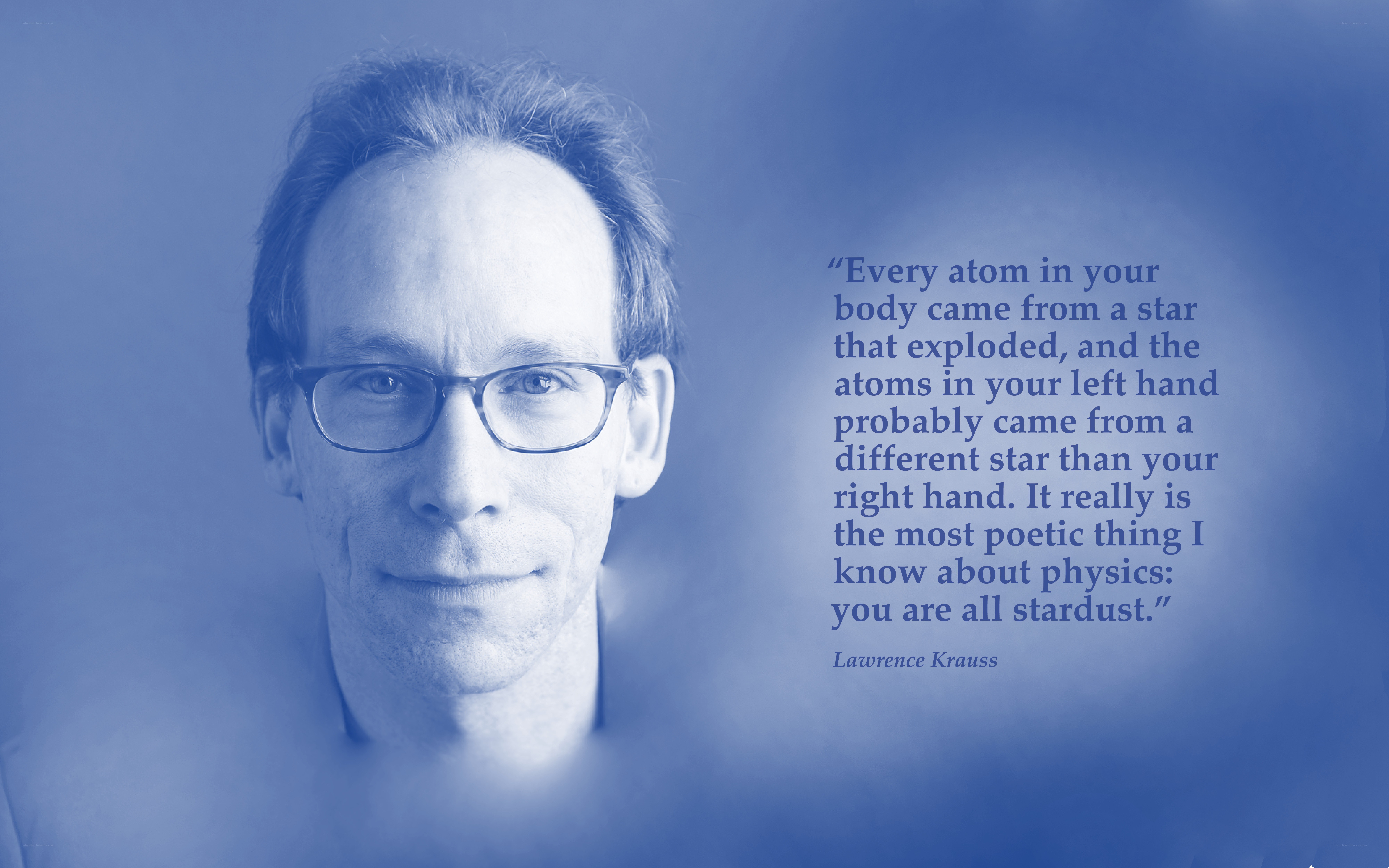 Lawrence Krauss quote on stardust