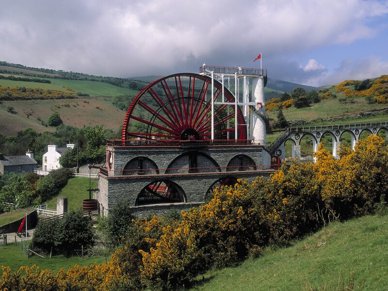 Laxey Wheel in Isle of Man