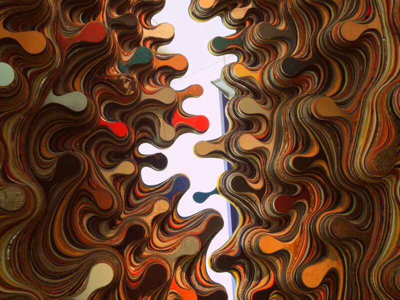 Layered Abstract Sculpture