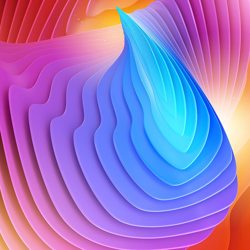 Layered Abstract Wave
