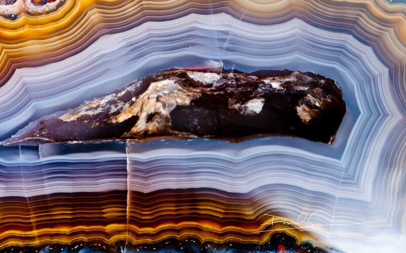 Layered Agate Stone