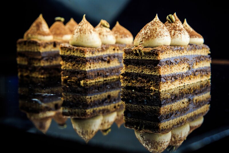 Layered Chocolate Cakes