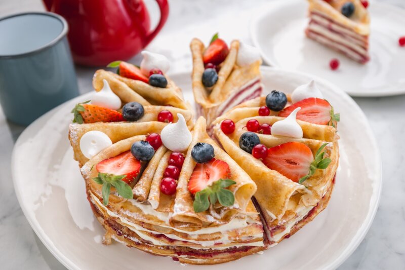 Layered Crepe Cake