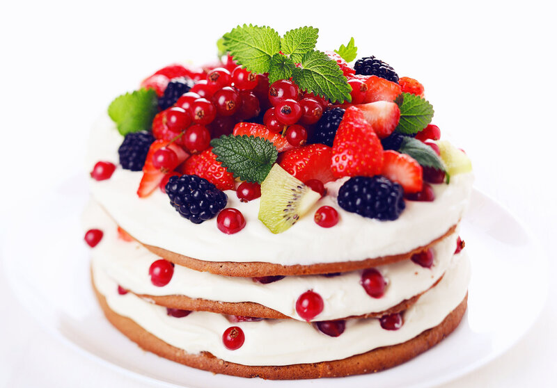 Layered Fruit Cake