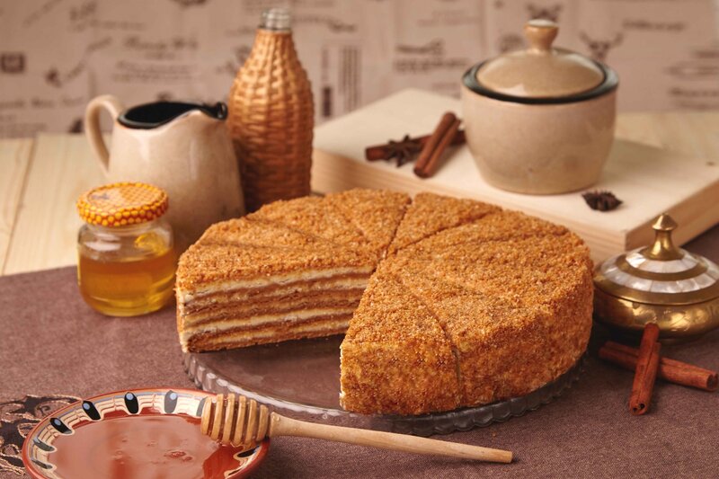 Layered Honey Cake