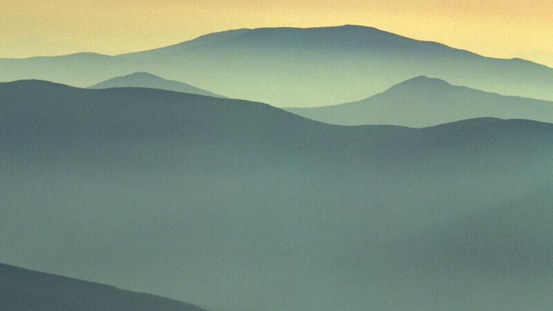 Layered Mountains Silhouette