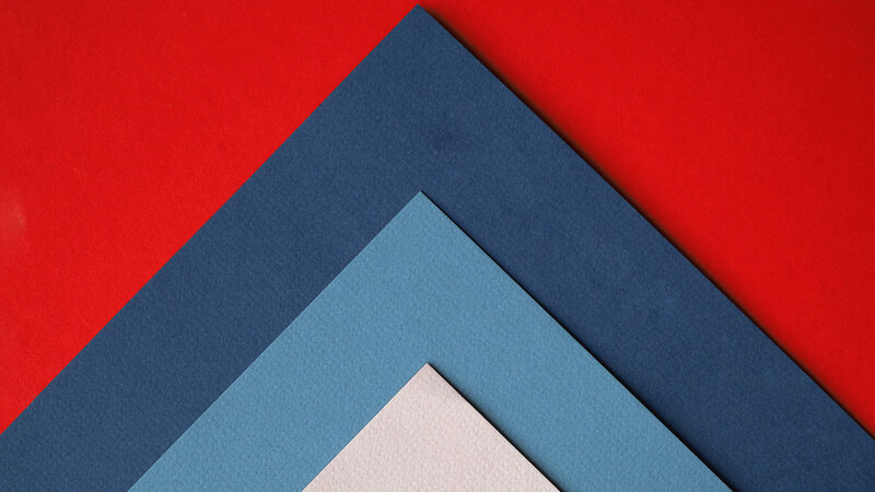 Layered Paper Shapes