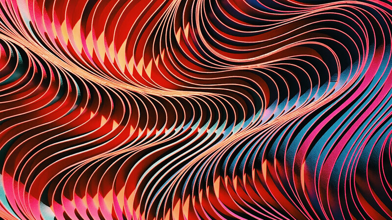 Layered Paper Waves