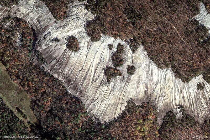 Layered Rock Formation — Brown, Natural, Autumn