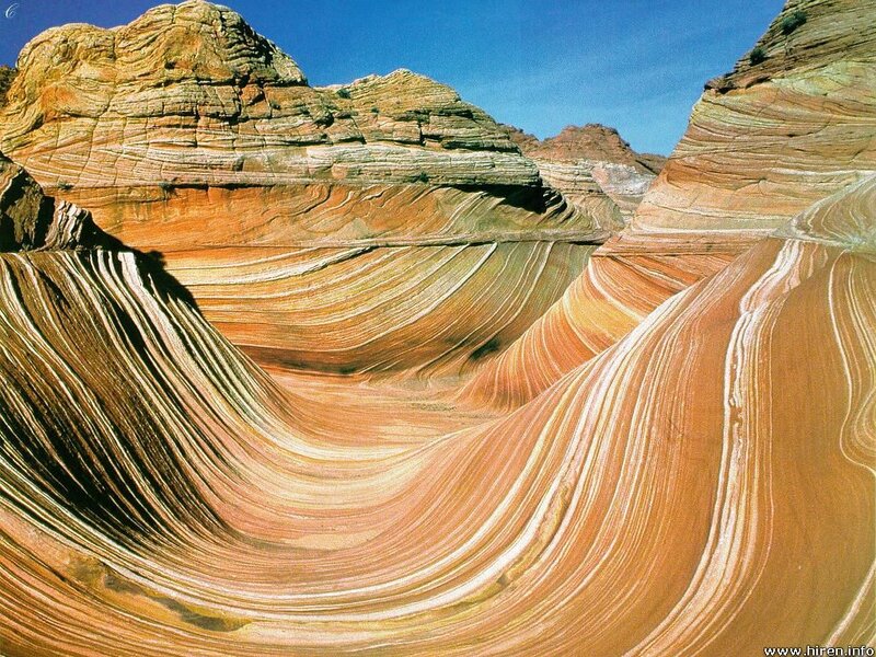 Layered Sandstone Formations — Orange, Dramatic, Afternoon, Photograph
