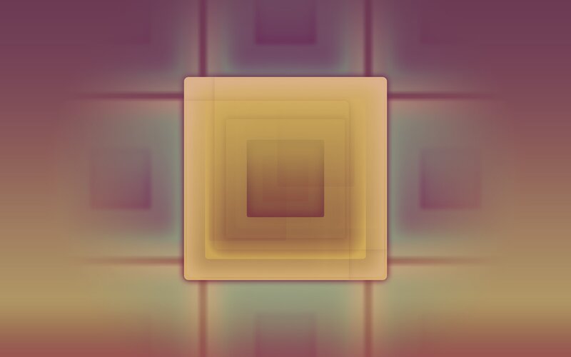 layered squares abstract design