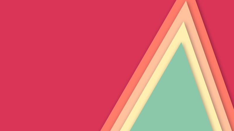 Layered Triangles — Red