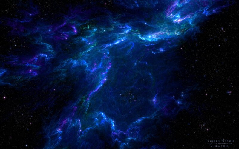 Lazarus Nebula — Blue, Cosmic