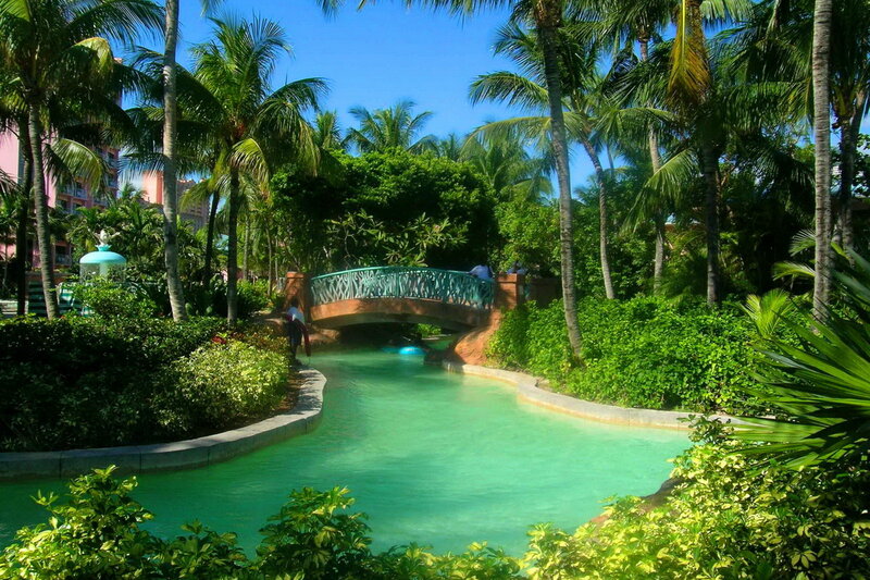 Lazy River with Bridge
