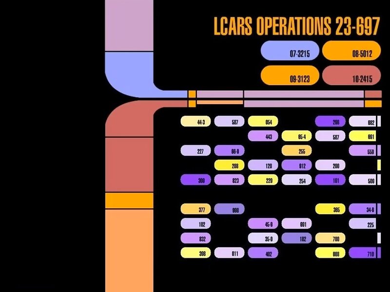 LCARS Operations Display